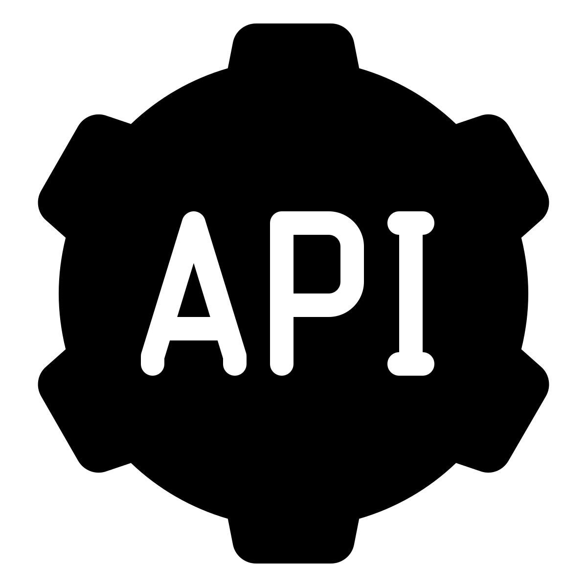 Rest API icon in iOS 17 Filled style